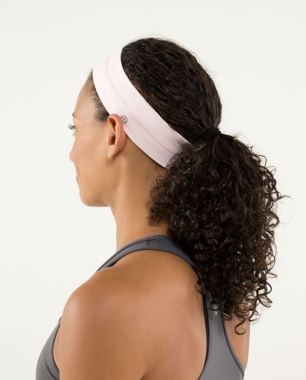 Lululemon Fly Away Tamer Headband - Pretty Pink