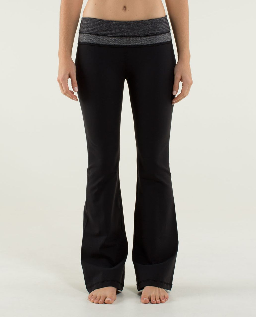 Lululemon Groove Pant *Brushed (Regular) - Black / Black / Deep Coal / Heathered Slate / Black