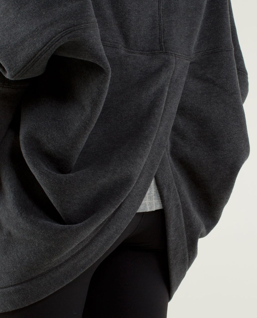 Lululemon It Makes Two Wrap - Heathered Black / Black / Heathered Black