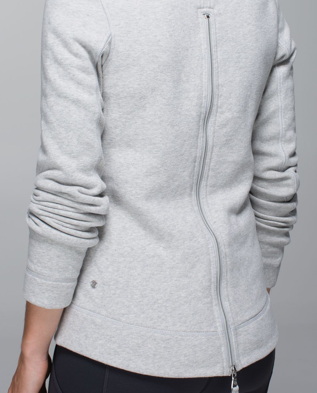 Lululemon En Route Jacket - Heathered Light Grey / Soot Light / Silver Spoon / Heathered Light Grey