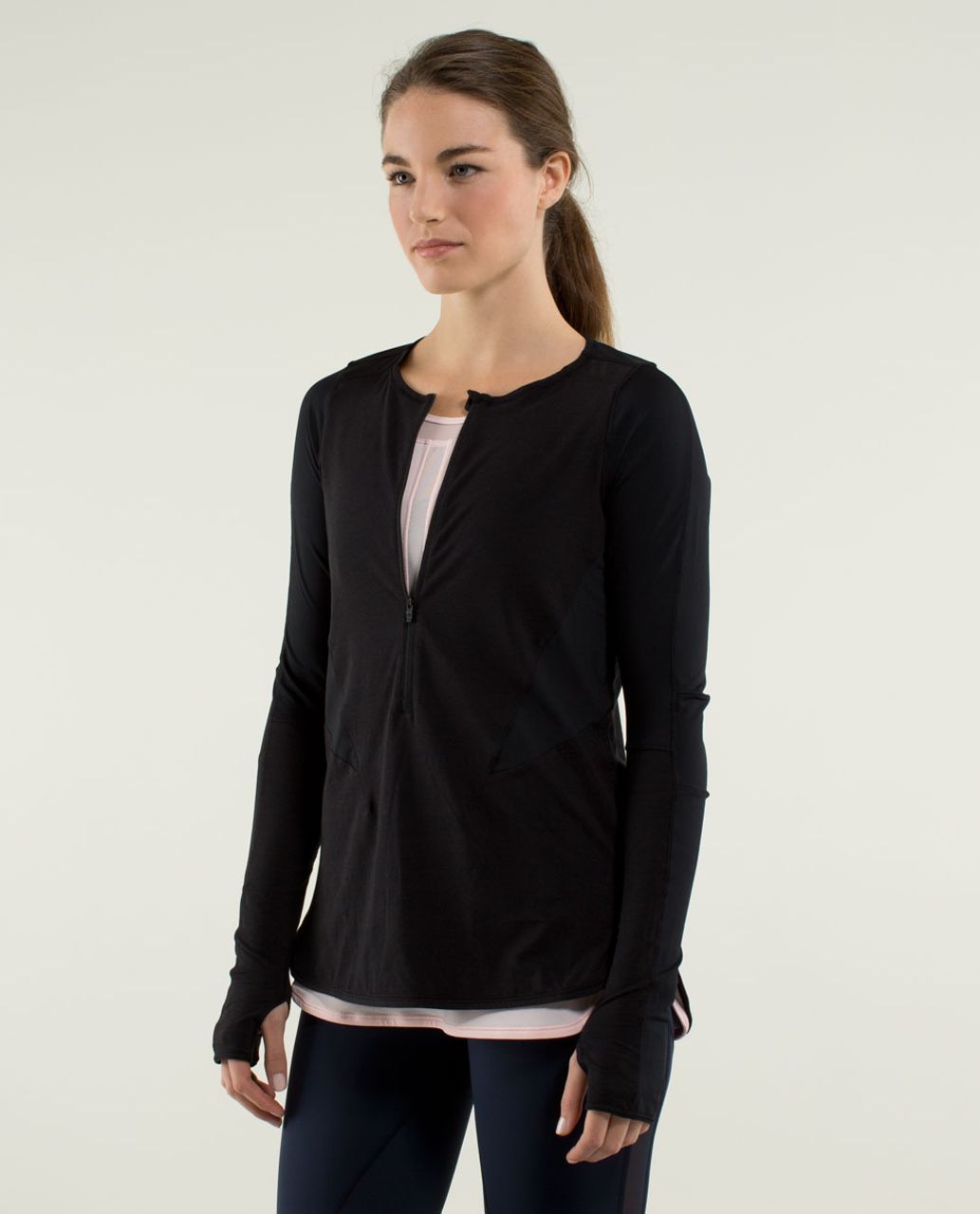 Lululemon Ride Inside Long Sleeve - Black