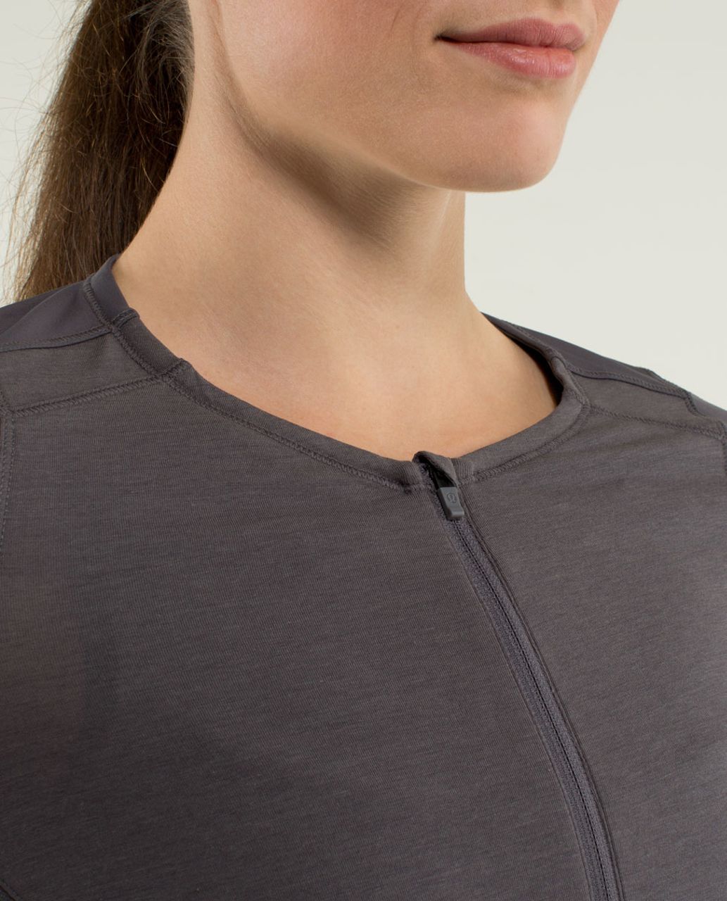 Lululemon Ride Inside Long Sleeve - Soot Light