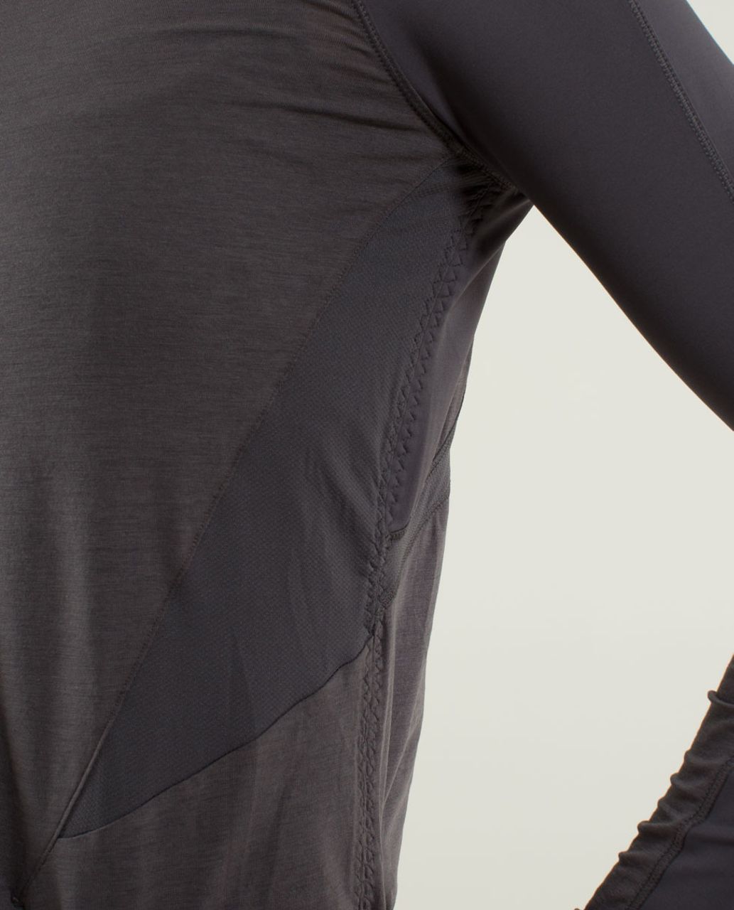 Lululemon Ride Inside Long Sleeve - Soot Light