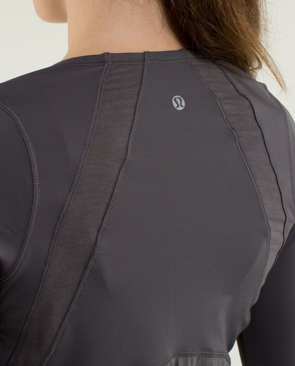 Lululemon Ride Inside Long Sleeve - Soot Light