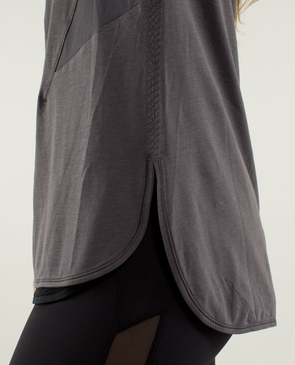 Lululemon Ride Inside Long Sleeve - Soot Light