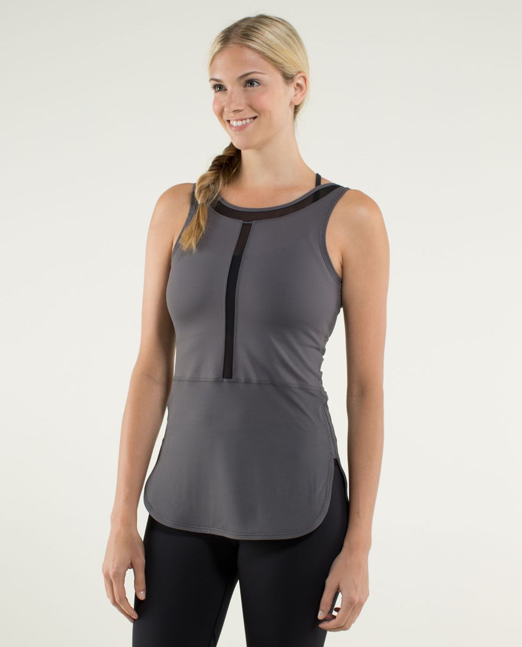 Lululemon Ride Inside Tank - Soot Light