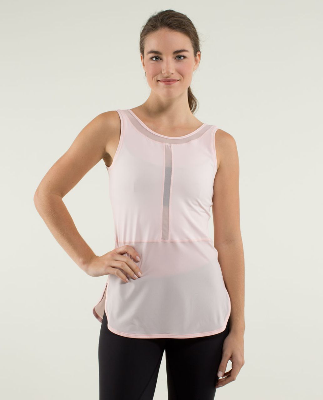 Lululemon Ride Inside Tank - Soot Light - lulu fanatics