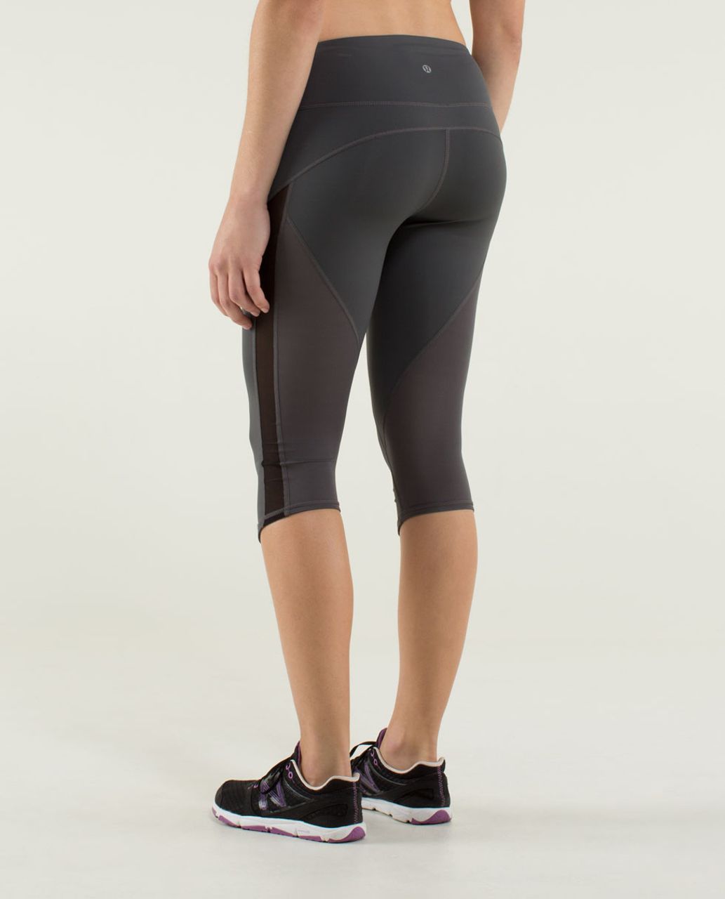 Lululemon Ride Inside Crop - Soot Light