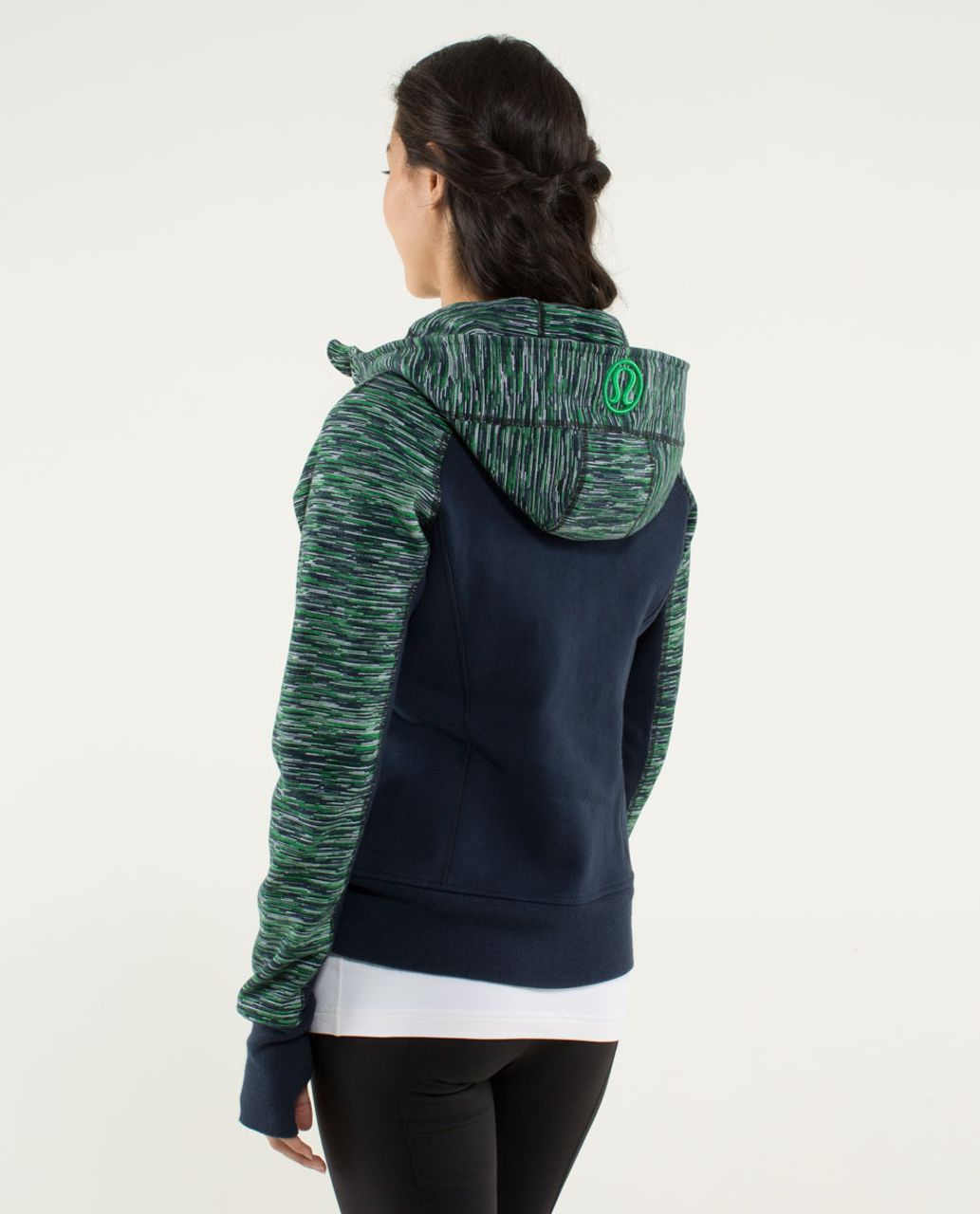 Lululemon Scuba Hoodie *Vest - Inkwell / Surge / Inkwell - lulu fanatics