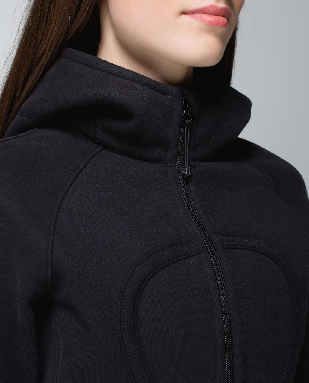 Lululemon Scuba Hoodie *Stretch (Lined Hood) - Black