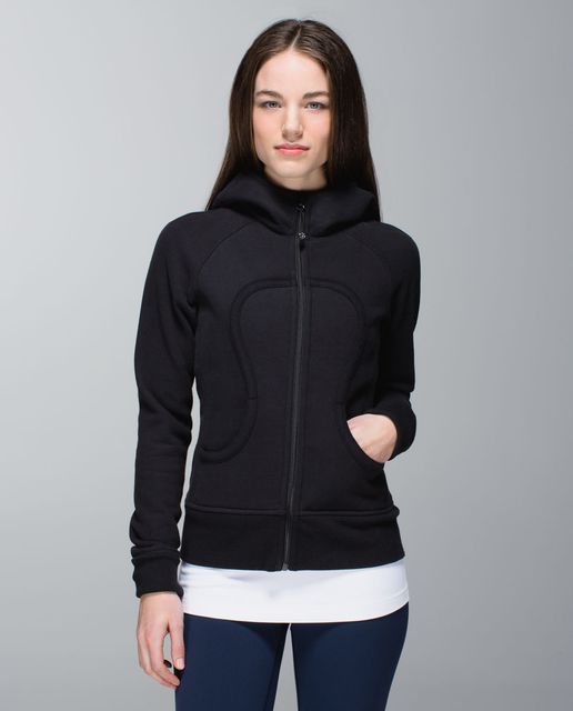 Lululemon Scuba Hoodie *Detachable Sleeves - Black / Ghost Nesting ...