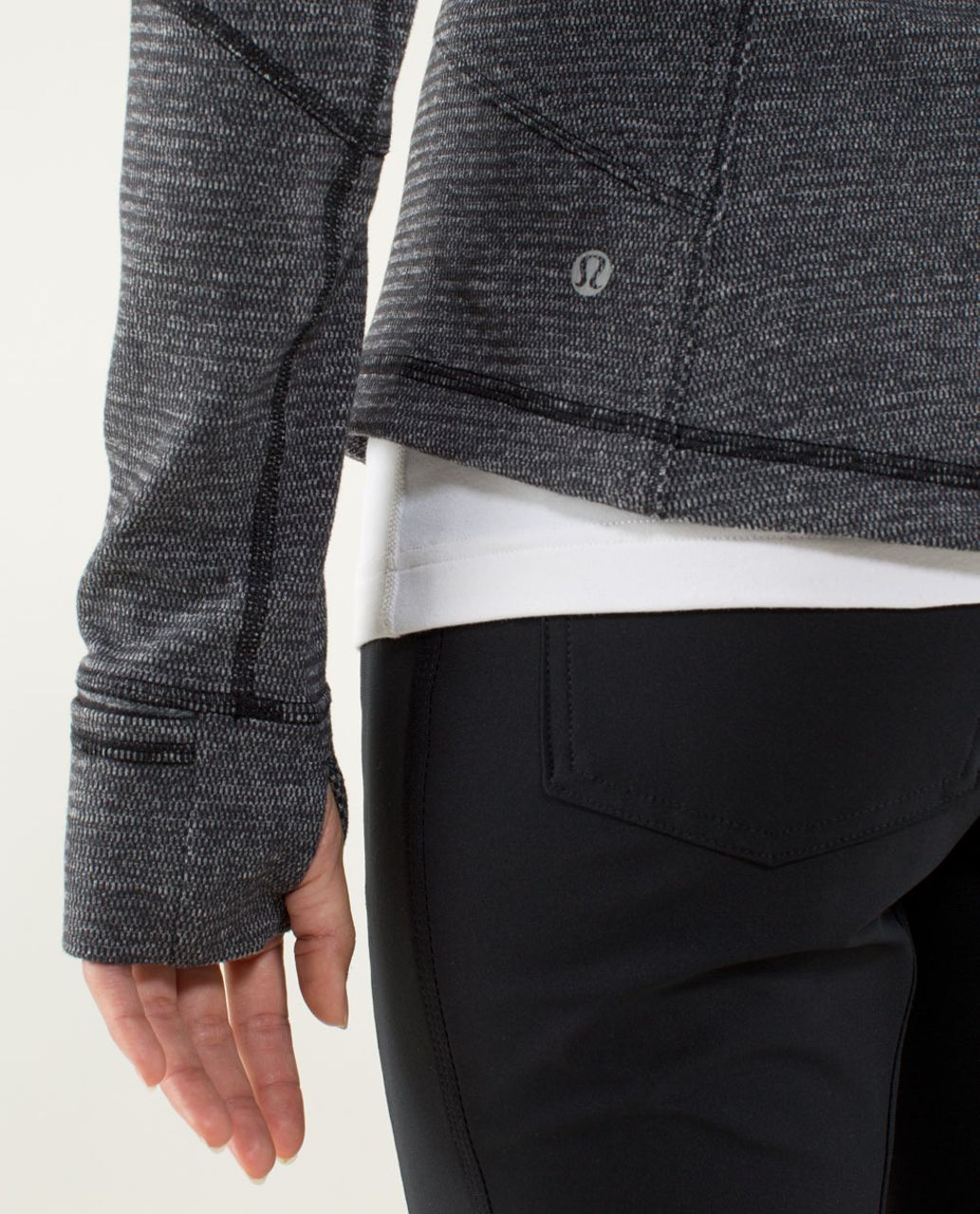 Lululemon Forme Jacket II *Textured - Black / Deep Coal