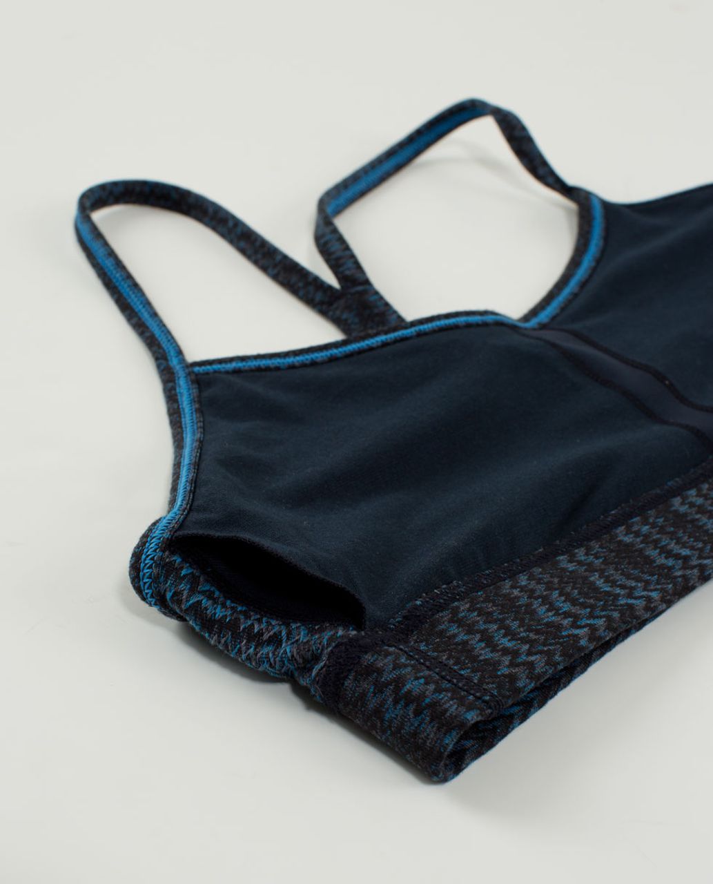 Lululemon Flow Y Bra IV - Ziggy Wee October Inkwell / Inkwell