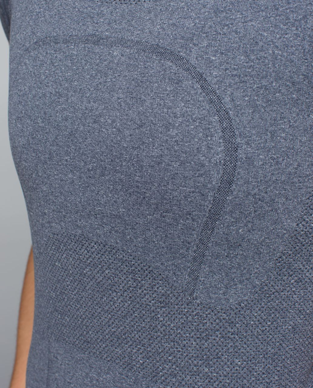 Lululemon Run:  Swiftly Tech Short Sleeve - Heathered Inkwell