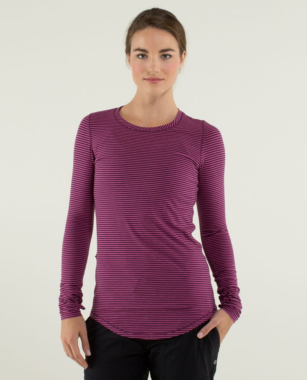 Lululemon Karma Long Sleeve - Hyper Stripe Afterglo