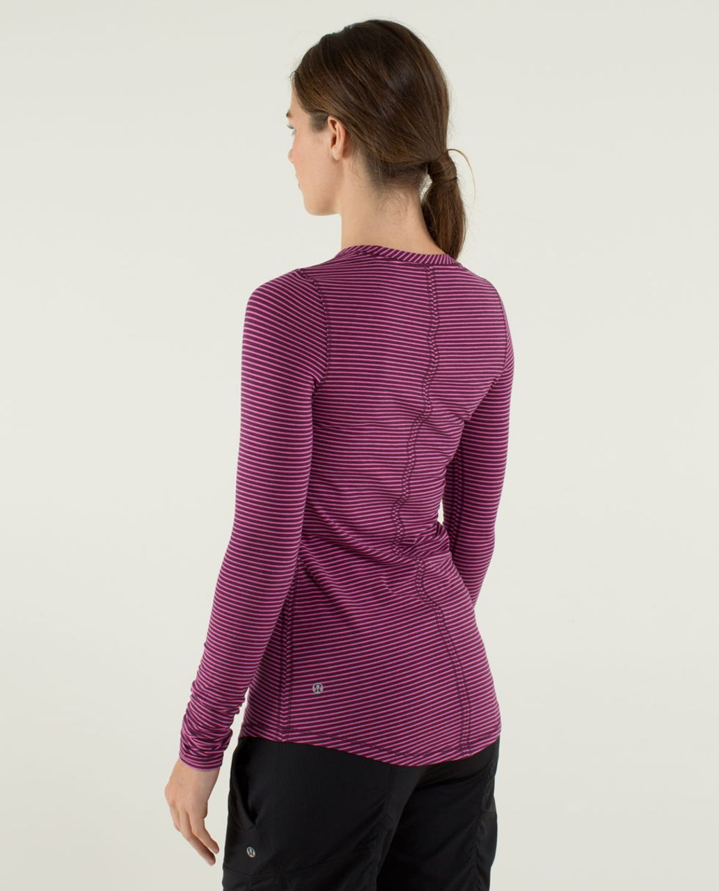 Lululemon Karma Long Sleeve - Hyper Stripe Afterglo