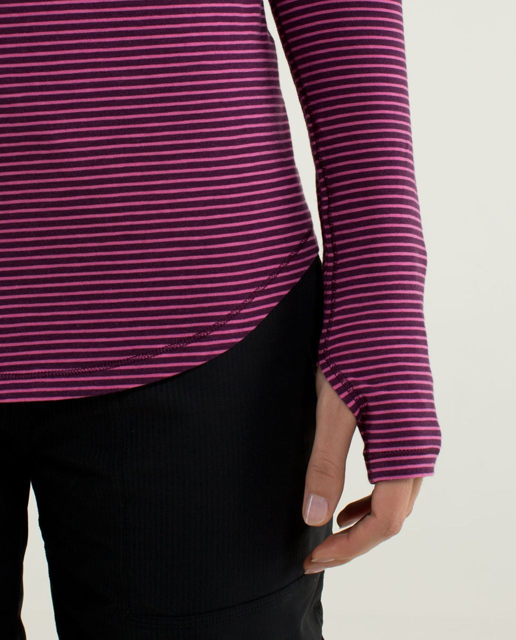 Lululemon Karma Long Sleeve - Hyper Stripe Afterglo