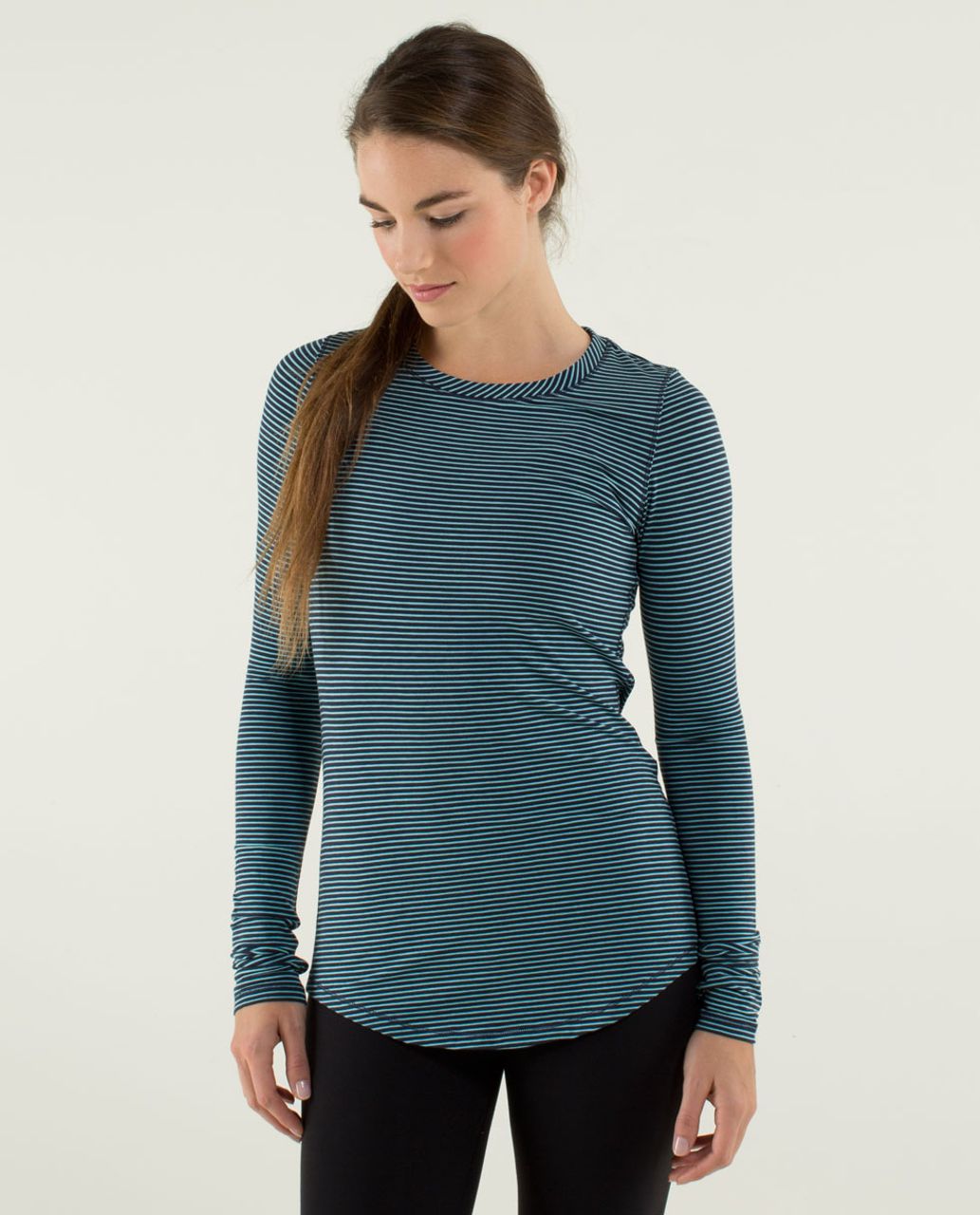 Lululemon Karma Long Sleeve - Hyper Stripe Blue Moon