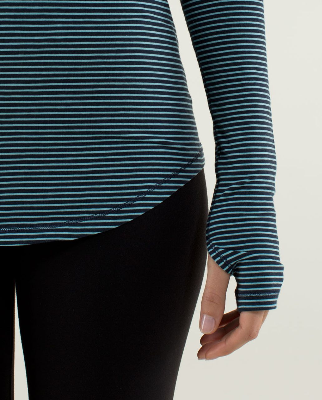 Lululemon Karma Long Sleeve - Hyper Stripe Blue Moon