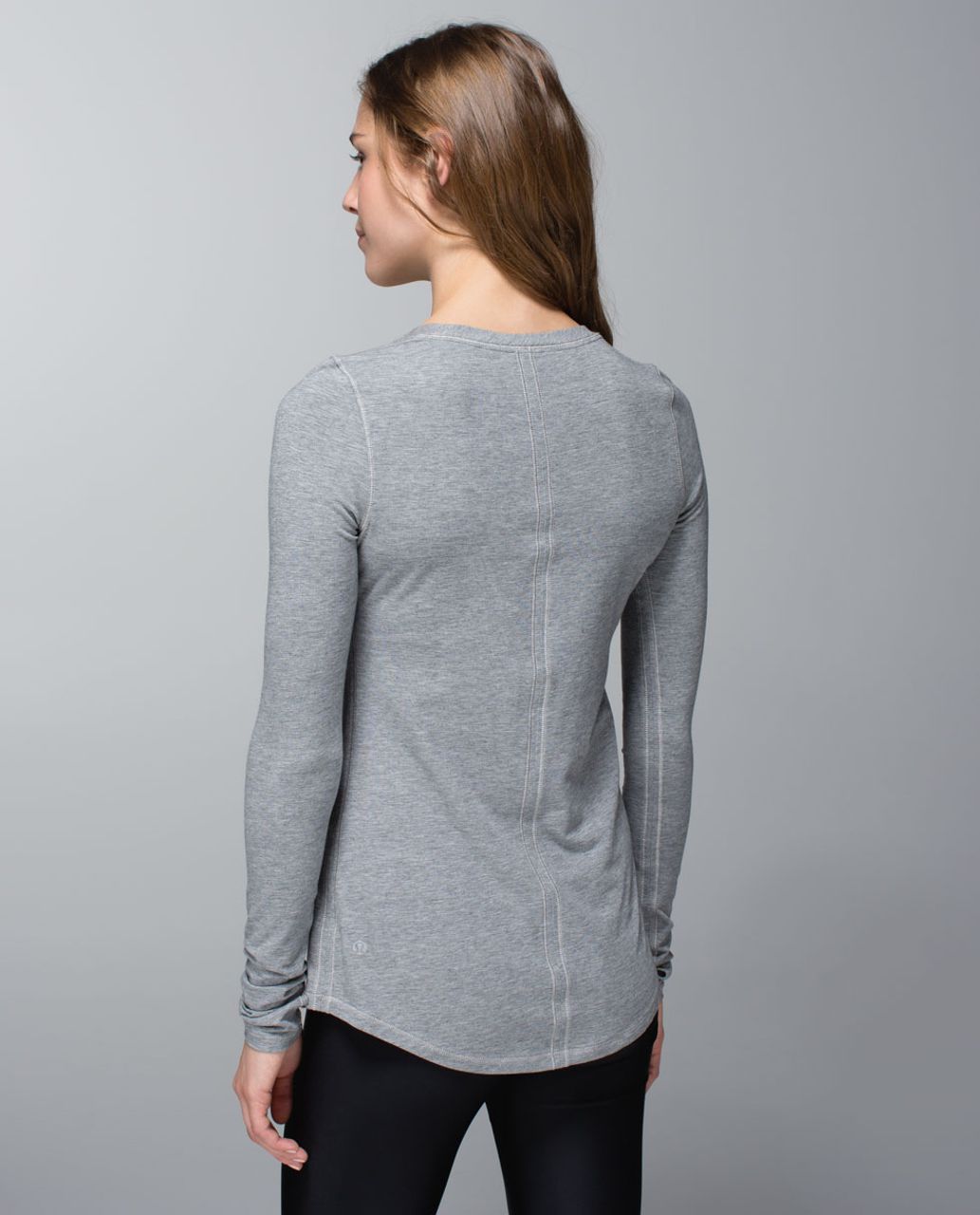 Lululemon Karma Long Sleeve - Heathered Medium Grey