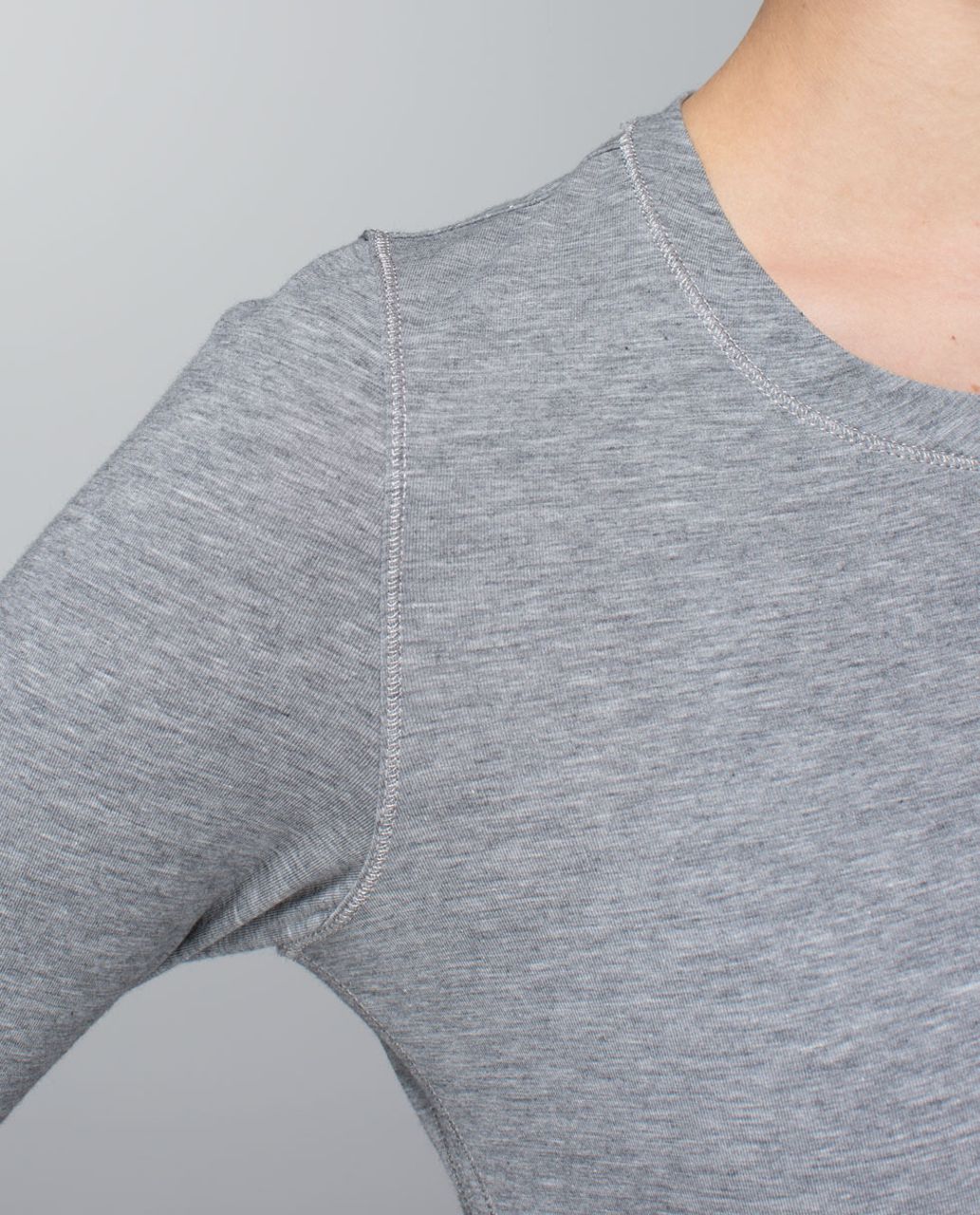 Lululemon Karma Long Sleeve - Heathered Medium Grey