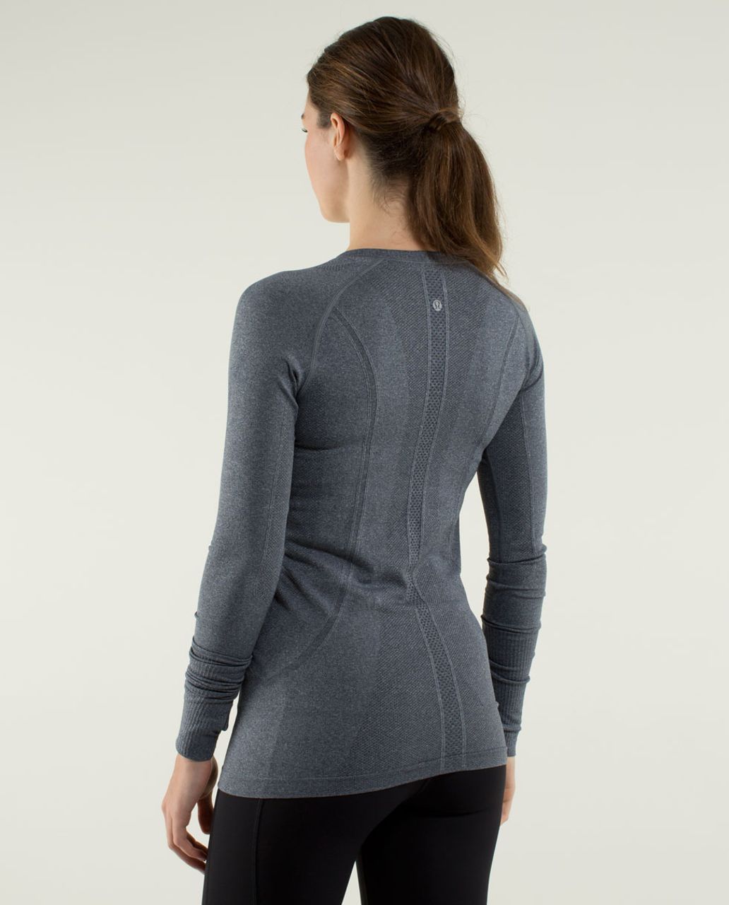 Lululemon Run:  Swiftly Tech Long Sleeve - Heathered Inkwell