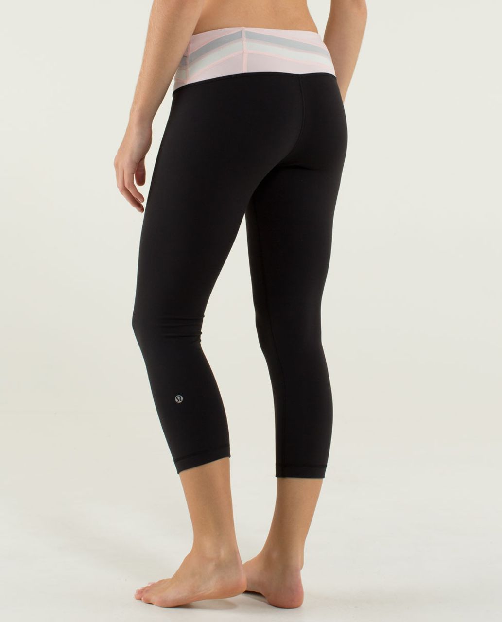 Lululemon Wunder Under Crop - Black / Quilt 15 Fall 2013