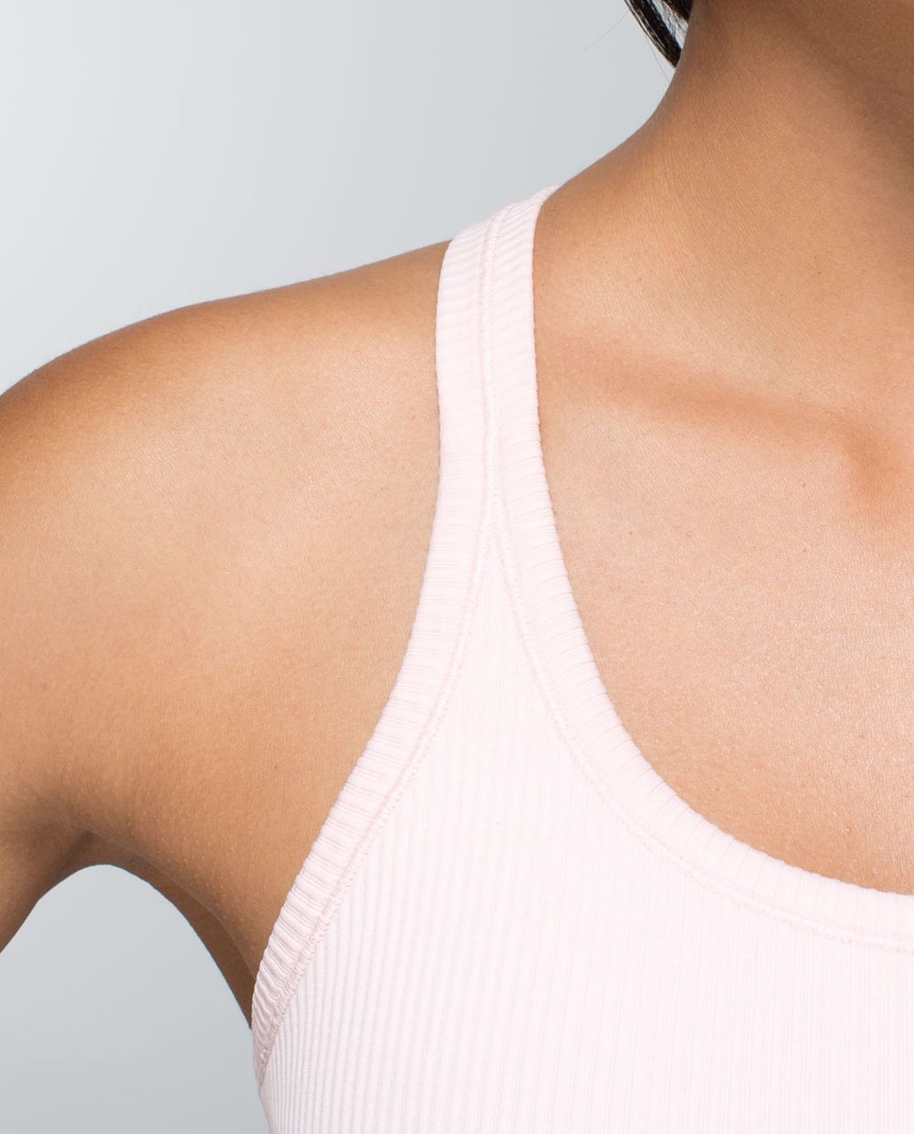 Lululemon Ebb To Street Tank - Heathered Pretty Pink