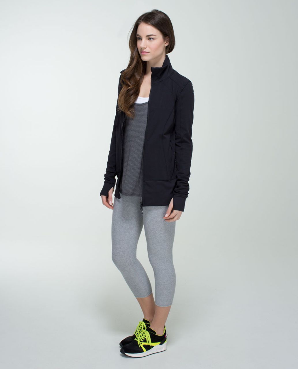 Lululemon Nice Asana Jacket *Brushed - Black