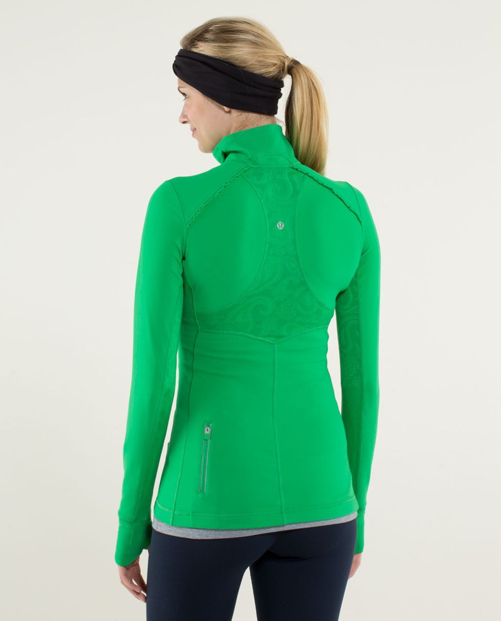 Lululemon Star Runner Pullover - Green Bean - lulu fanatics