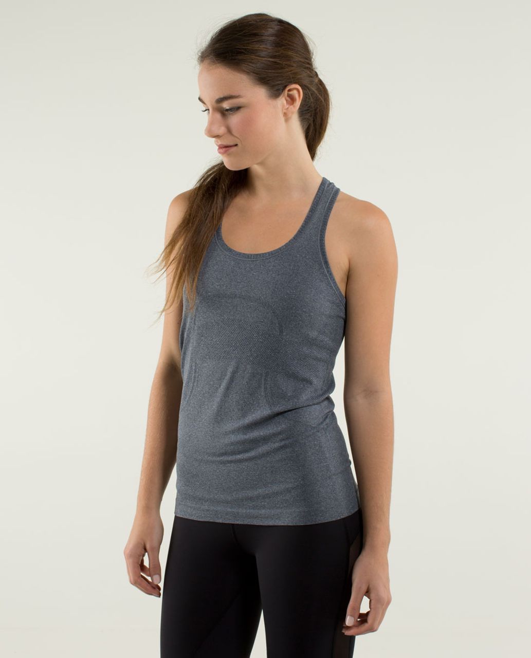 Lululemon Run:  Swiftly Tech Racerback - Heathered Inkwell