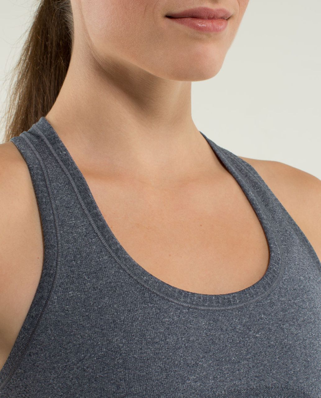 Lululemon Run:  Swiftly Tech Racerback - Heathered Inkwell