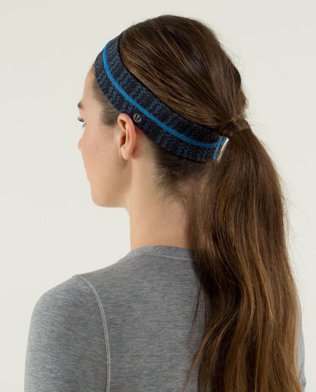 Lululemon Fly Away Tamer Headband - Ziggy Wee October Inkwell