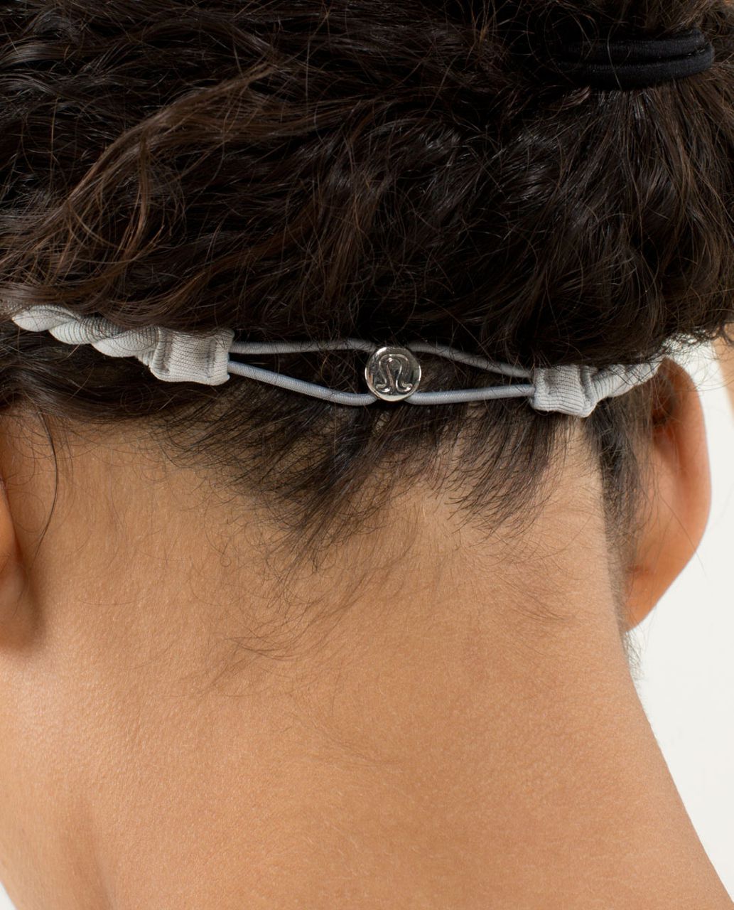 Lululemon Charming Twist Headband - Silver Spoon