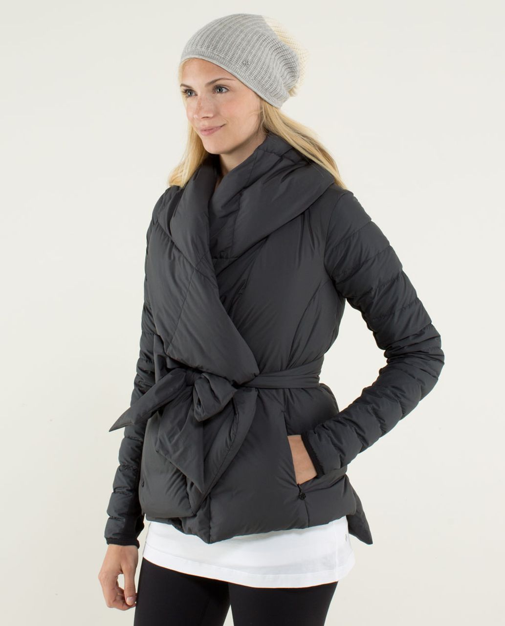 Lululemon Enfold Wrap - Black - lulu fanatics