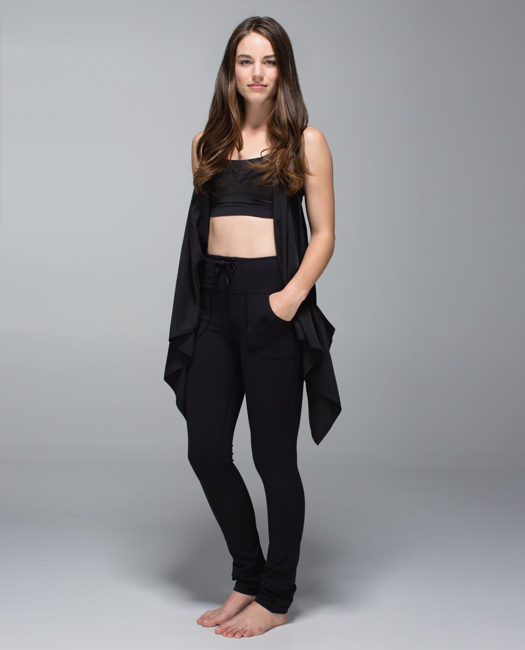 Lululemon Skinny Will Pant *Full-On Luon - Black - lulu fanatics