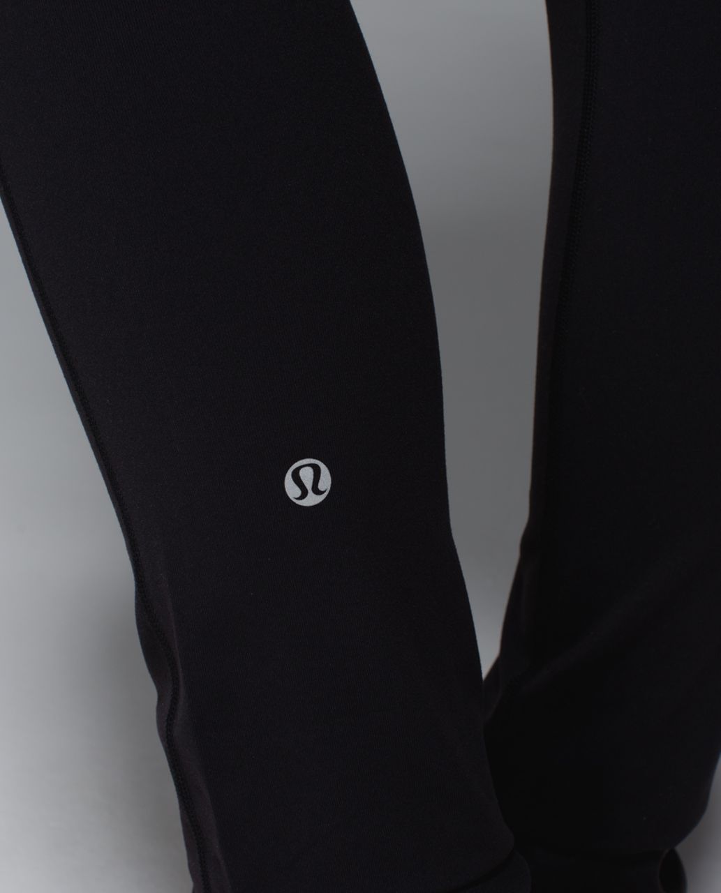 Lululemon Skinny Will Pant Fullon Luon Variegated Knit Black