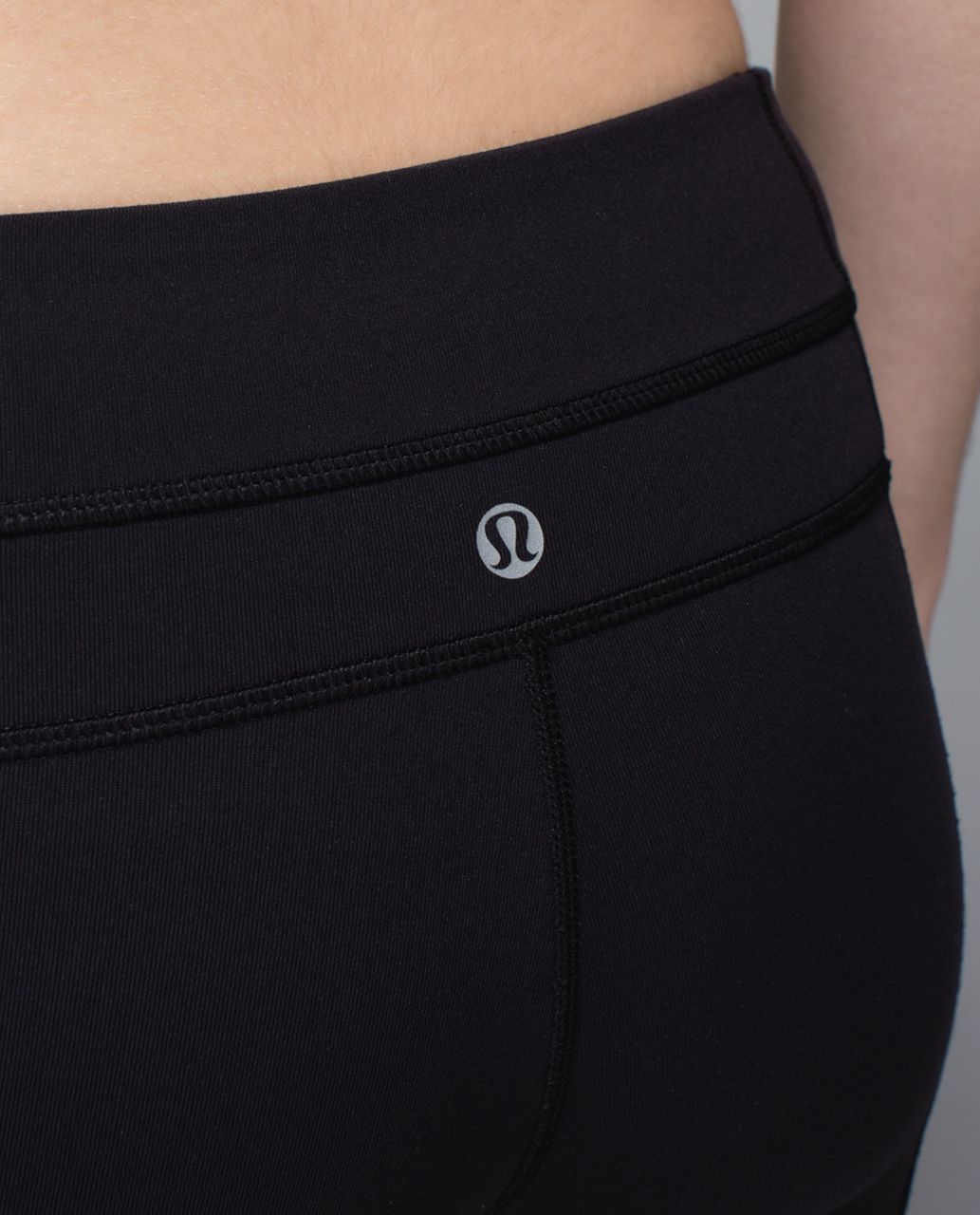 Lululemon Skinny Groove Pant *Full-On Luon - Black - lulu fanatics