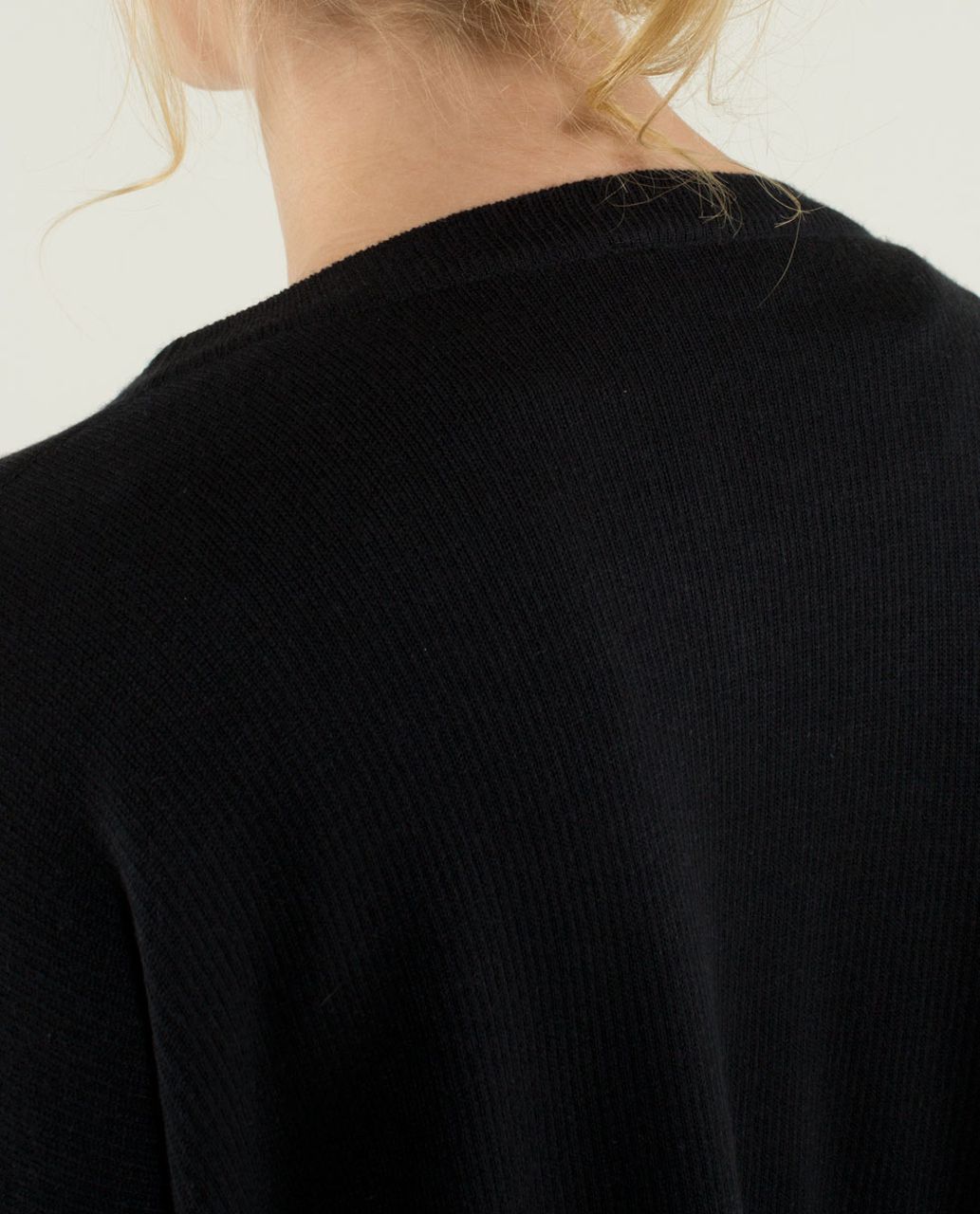 Lululemon Pure Balance Sweater - Black / Black / Soot Light