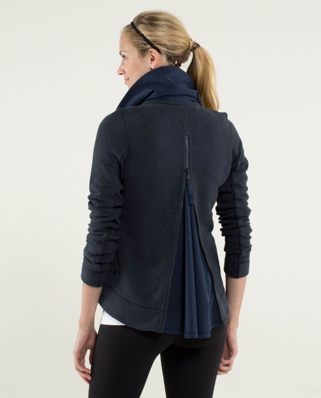 Lululemon En Route Jacket - Heathered Inkwell / Black / Inkwell / Heathered Inkwell