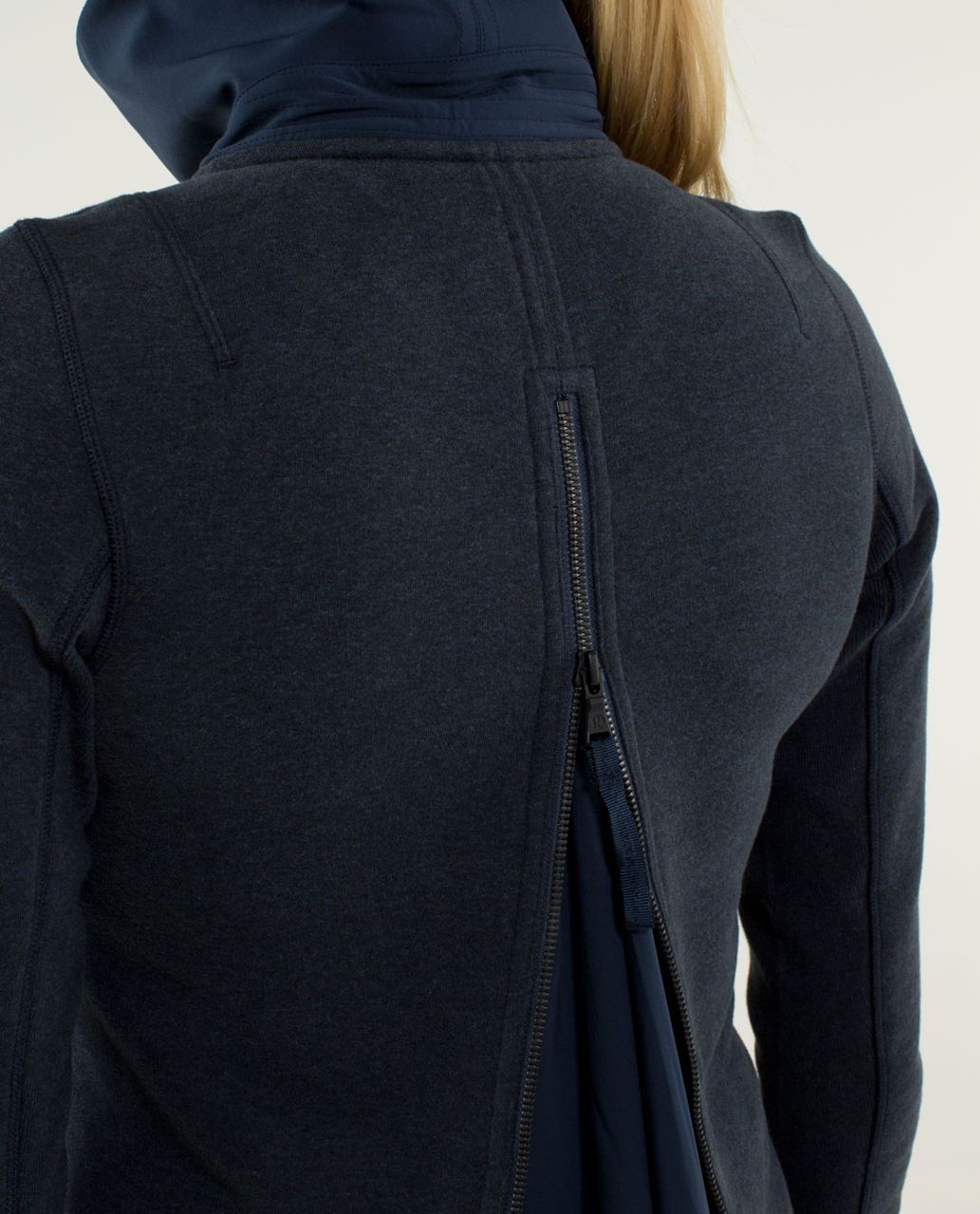 Lululemon En Route Jacket - Heathered Inkwell / Black / Inkwell / Heathered Inkwell