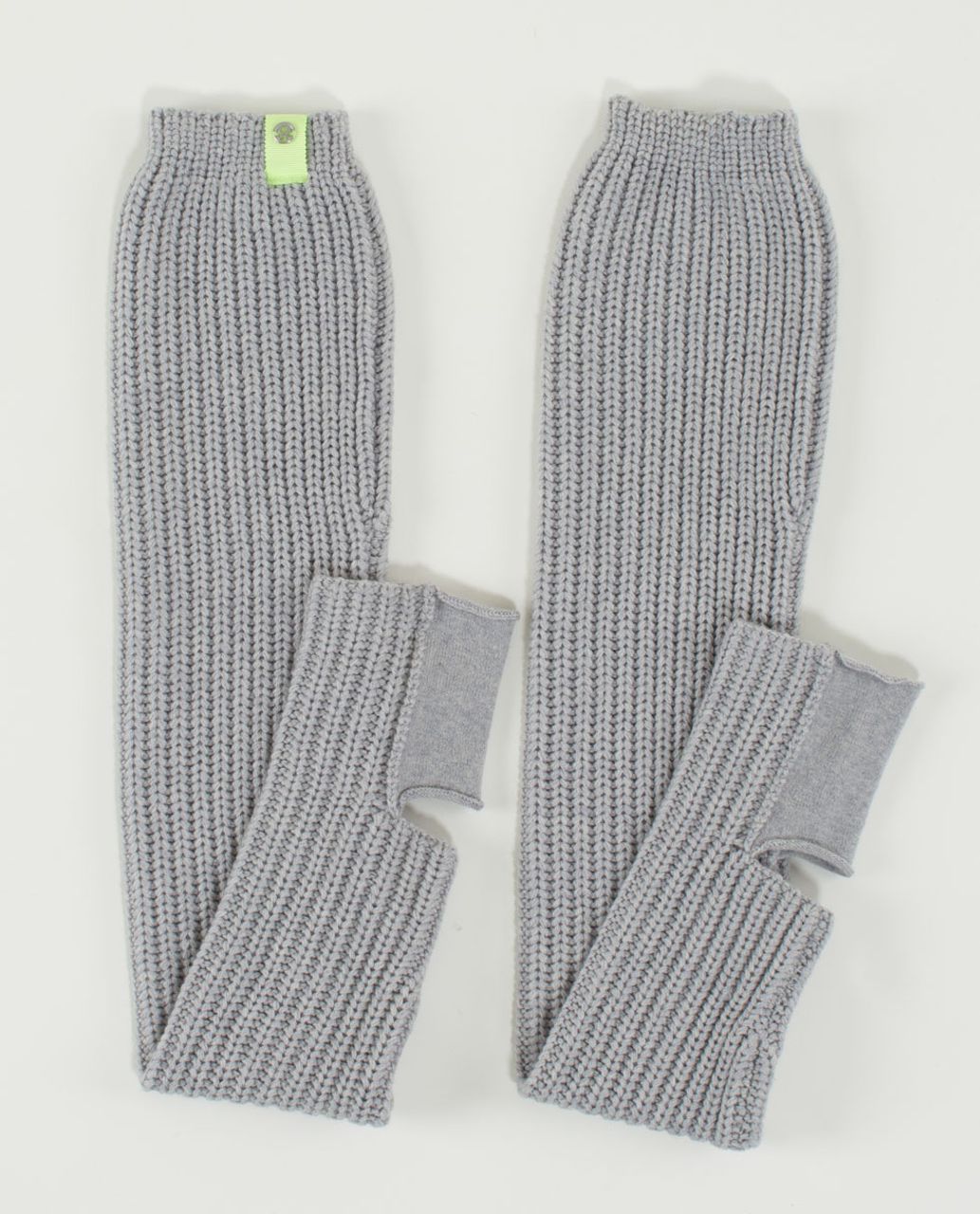 Lululemon Knit Happens Leg Warmers - Heathered Light Grey