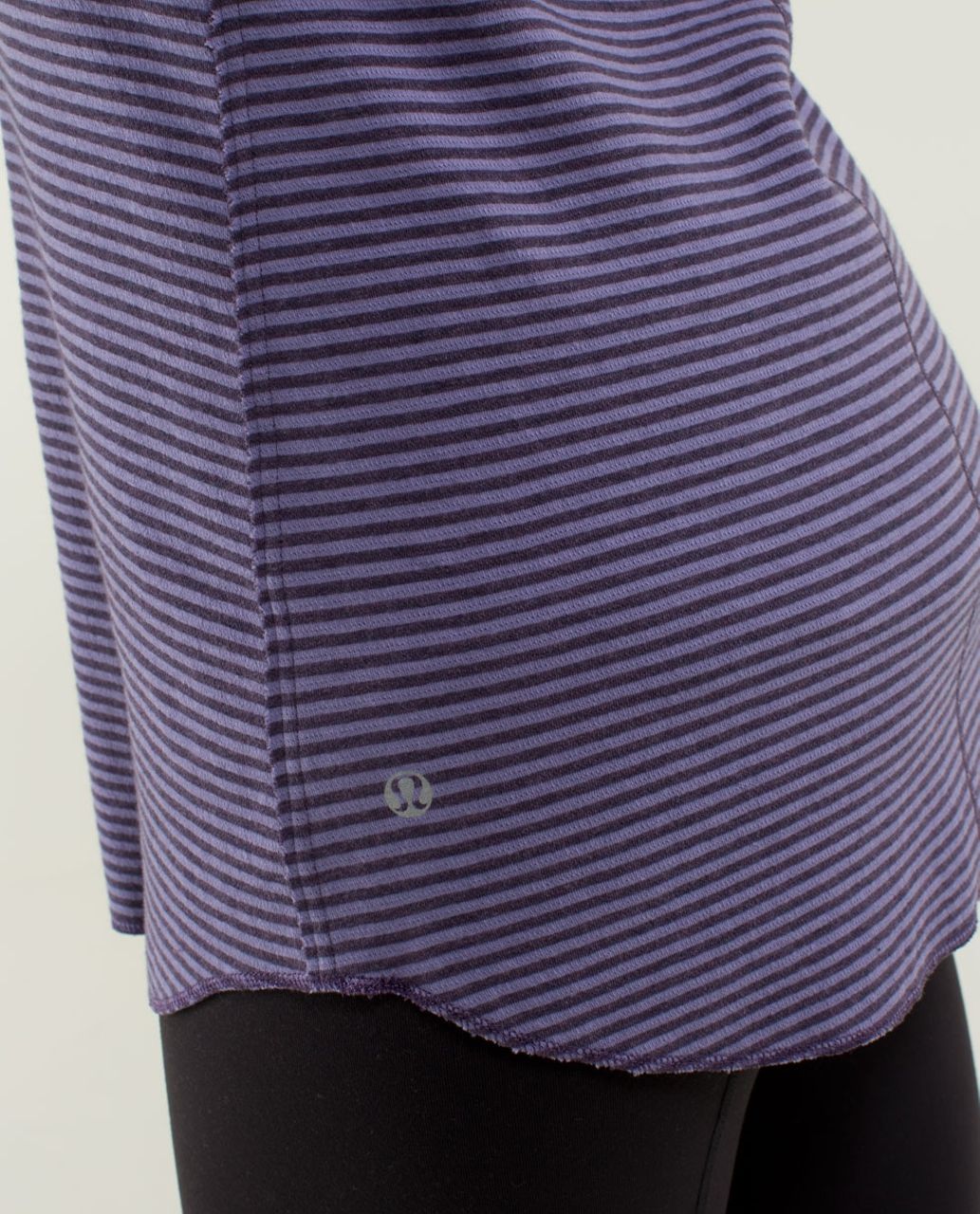 Lululemon Open Your Heart Long Sleeve - Heathered Deep Zinfandel / Classic Stripe Heathered Deep Zinfandel Winter Orchid / Heathered Deep Zinfandel