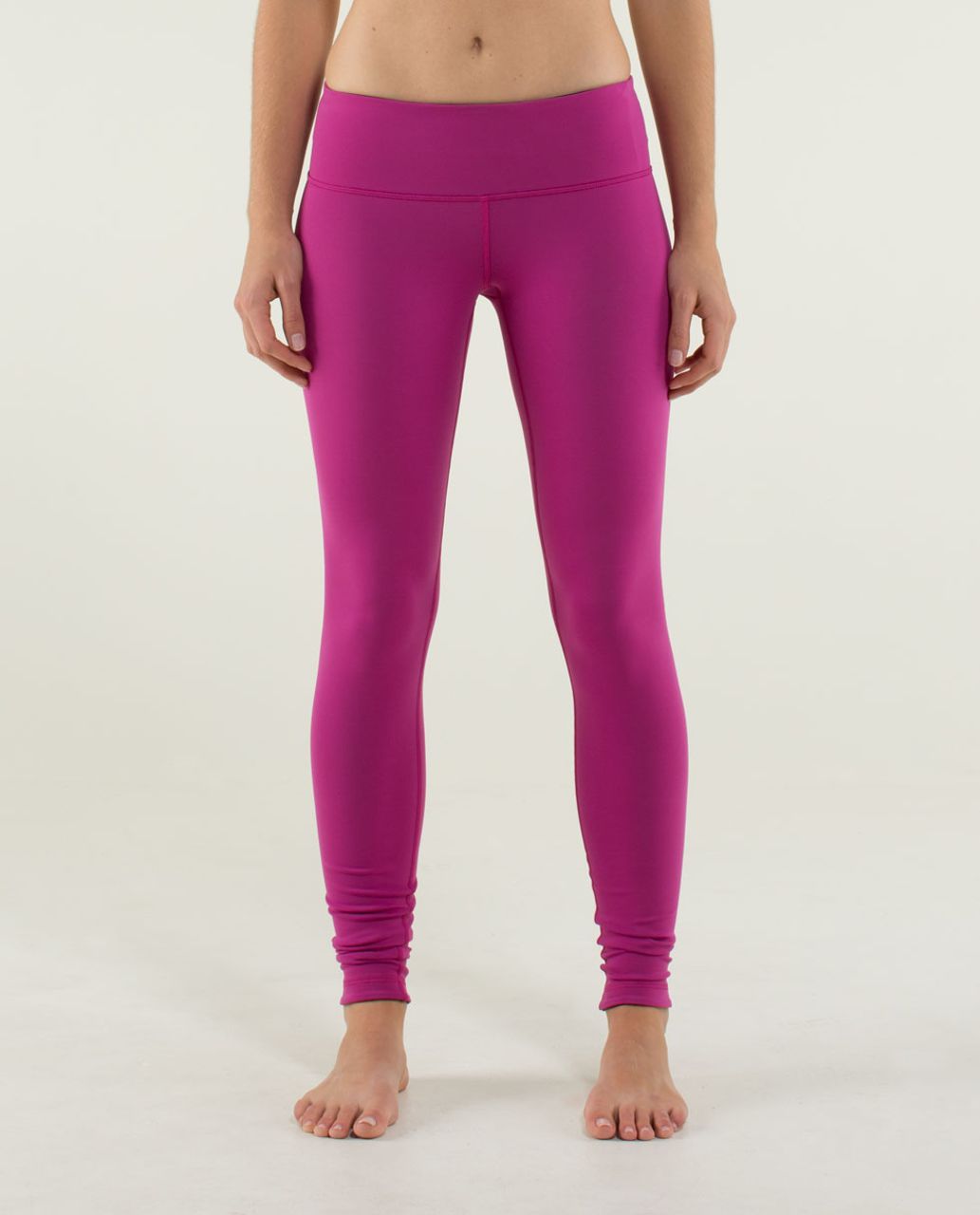 Lululemon Wunder Under Pant *Reversible - Black /  Raspberry