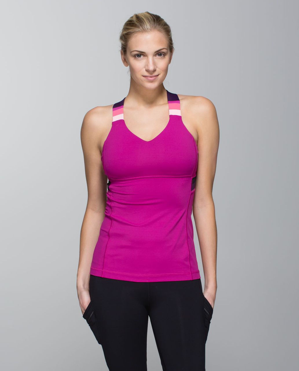 Lululemon Pushing Limits Tank - Black - lulu fanatics