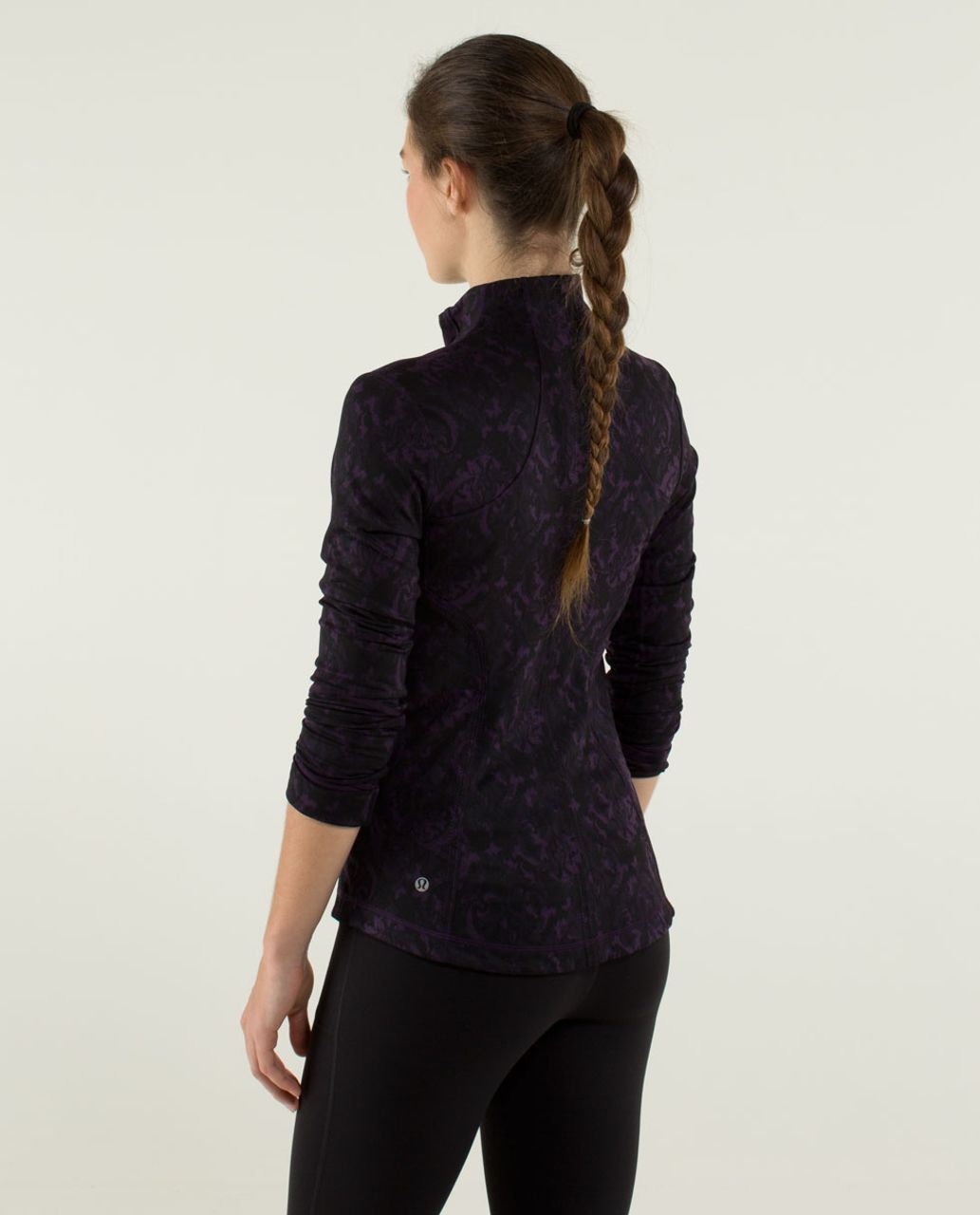 Lululemon Forme Jacket II *Textured - Beautiful Baroque Deep Zinfandel