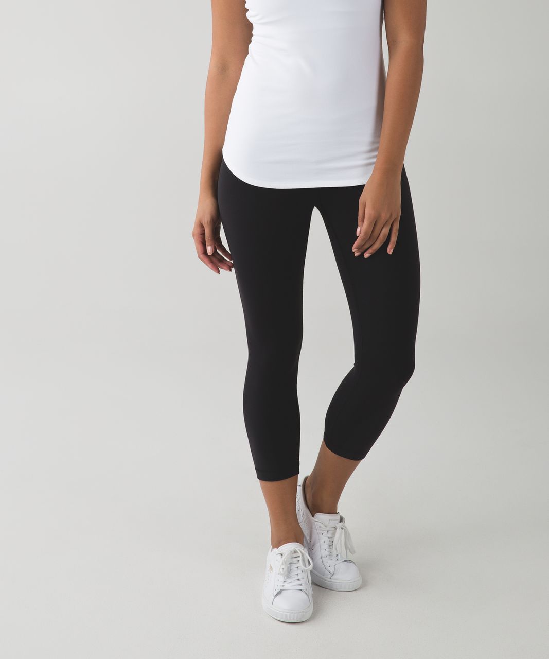 Lululemon Wunder Under Crop *Full-On Luon - Black