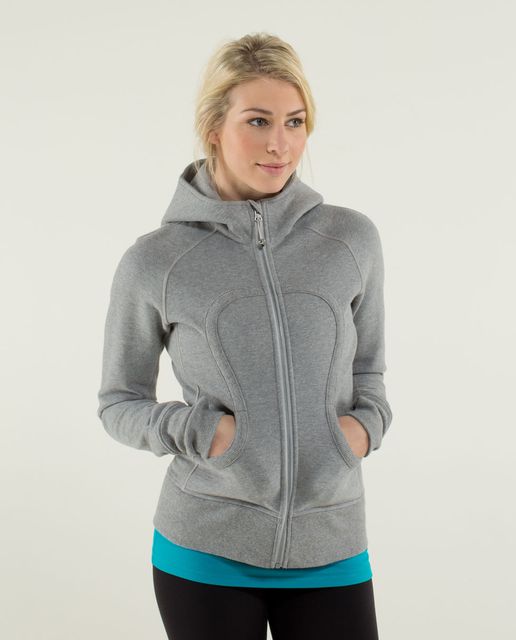 Lululemon Scuba Hoodie *Stretch (Lined Hood) - Brisk Bloom Black White /  White / Black / White - lulu fanatics