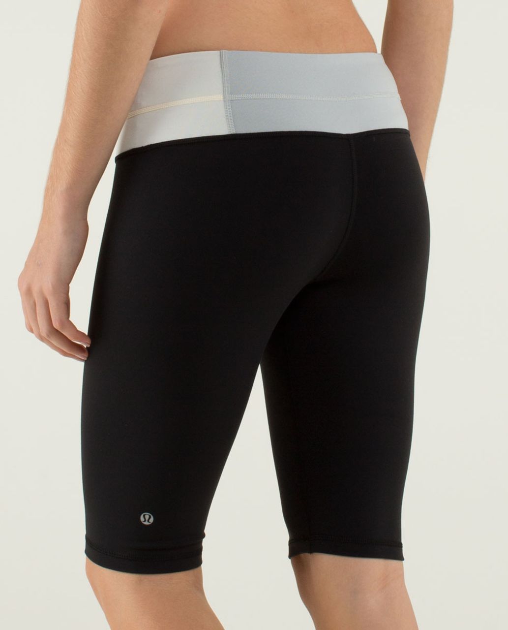 Lululemon Reverse Groove Short (Tall) - Black / Quilt 17 Fall 2013