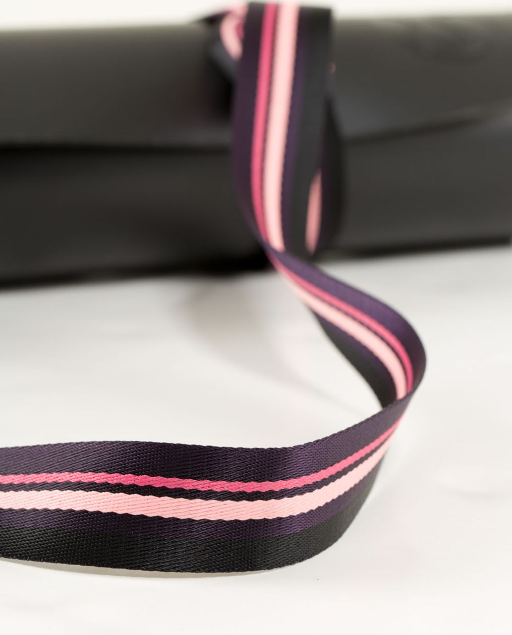 Lululemon Loop It Up Mat Strap - Black / Deep Zinfandel / Bleached Coral / Guava Lava